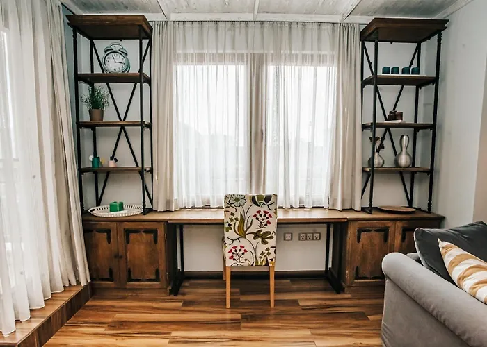 Desing Flat N2 Port - Designer - Own Parking - Streaming - 2 Baths - Wash&dry Daire